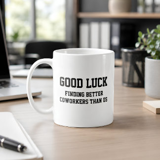 Mug Adieu drôle de collègue