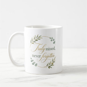 Mug Adieu personnalisé vraiment regretté jamais oublié
