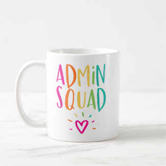 Mug Admin Squad Administrateur Appréciation School Adm