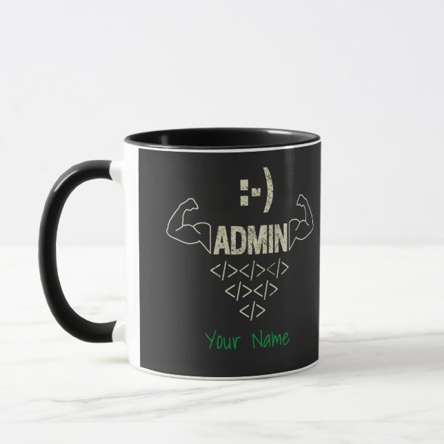 Mug Administrateur Administrateur IT Sysadmin Informat (Gauche)
