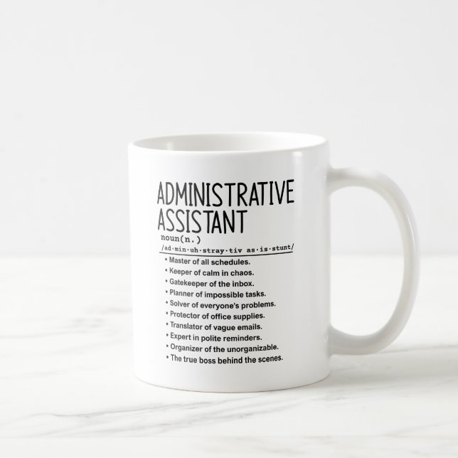 Mug Administrative assistant (Droite)
