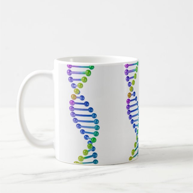 Mug ADN en double hélice (Gauche)