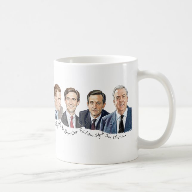 Mug Adolfo Suarez y su Staff (Droite)