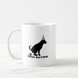 Mug Adopter une journée d'hébergement pour animaux dom