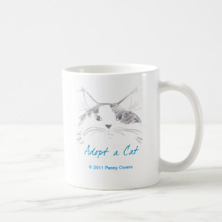 Mug Adoptez un chat