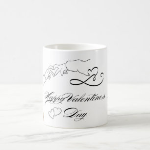 Mug Adorable à Thème de Coeur pour un Joyeux Saint
