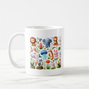 Mug Adorable Animaux Baby Jersey Bodysuit