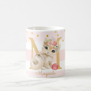 Mug Adorable Chat Cute Kitten Kitty Girl Rose