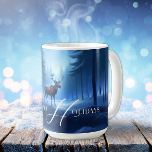Mug Adorable Editable Winter Wonderland