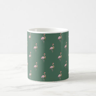 Mug Adorable Flamant rose rose avec chapeau de Père No