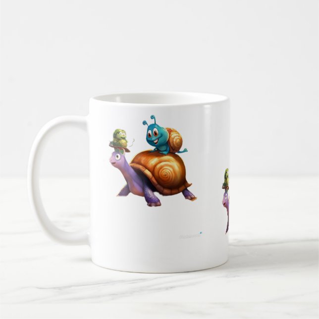Mug Adorable Turtletot" (Gauche)