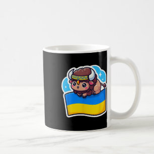 Mug Adorable ukrainien Bynner Fan Drapeau ukrainien Mi