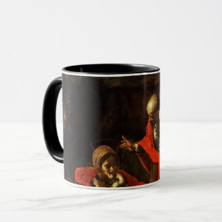 Mug Adoration des bergers (Caravaggio)