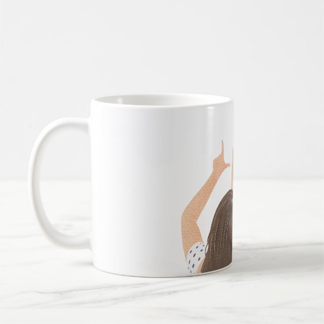 Mug ADORER L'Aquarelle Amis Coupes (Gauche)