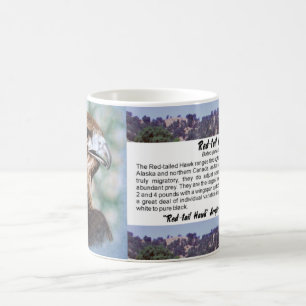 Mug aerographe de faucon de Rouge-queue