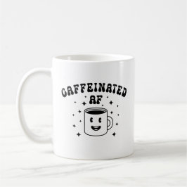 Mug AF caféinée vintage