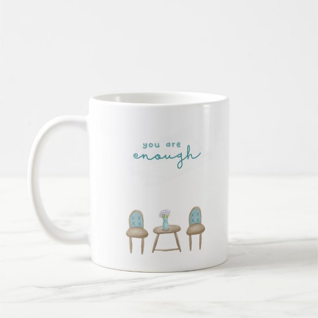 Mug Affection douce esthétique Soft Pastel Romantique (Gauche)