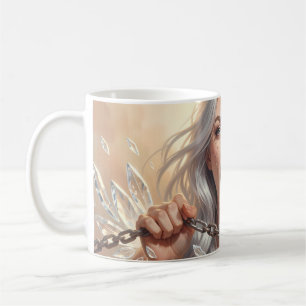 Mug Affiche d'art de force intérieure Break Free