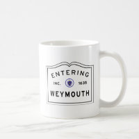 Affiche de bienvenue entrante de Weymouth