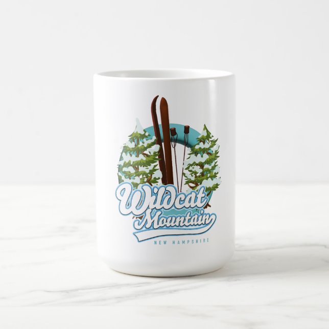 Mug Affiche de ski Wildcat Mountain New Hampshire (Centre)