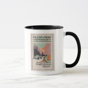 Mug Affiche de station thermale # 1