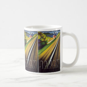 Mug Affiche de voyage japonaise