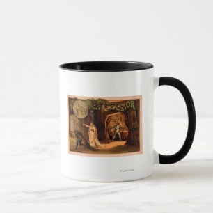 Mug Affiche théâtrale #1 de jeu de laine de bois