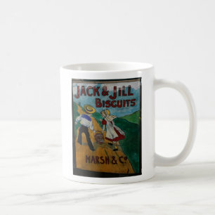 Mug Affiche vintage de la publicité de biscuits de