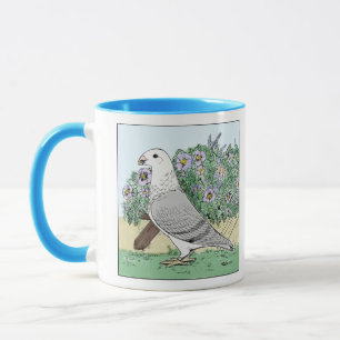Mug Afficher la couleur des courroies et des fleurs