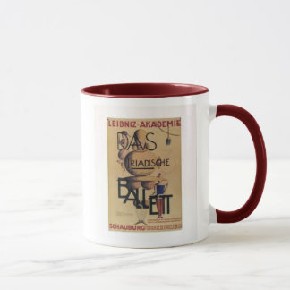 Mug Affiches 1921 de ballet