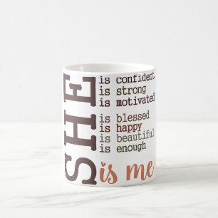 Mug Affirmation d'une femme inspirante