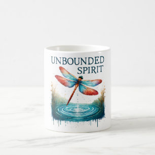 Mug Affirmation positive de libellules