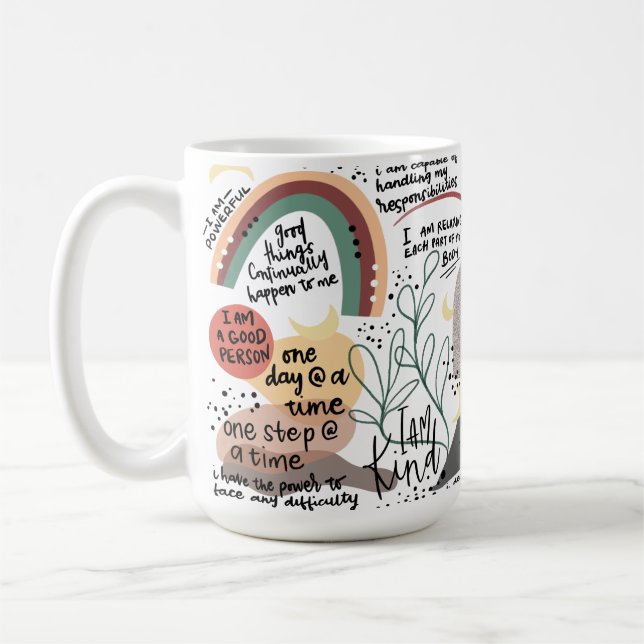Mug Affirmations Positives (Gauche)