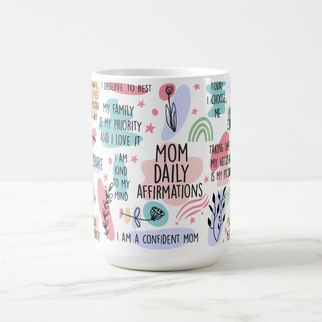 Mug Affirmations quotidiennes Inspirational Mom (Centre)