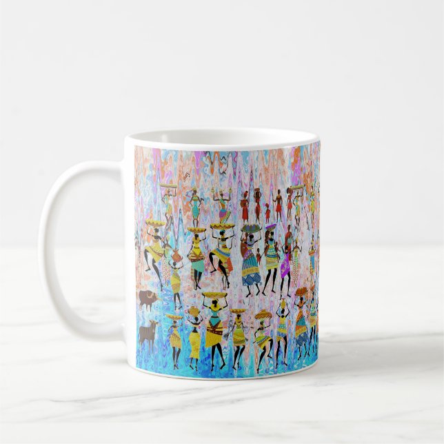 Mug African Village (Gauche)