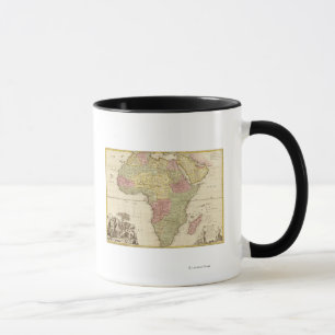 Mug AfricaPanoramic MapAfrica 3