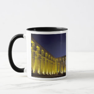 Mug Afrique, Égypte, Louxor. Cour du soleil d'Amenhote
