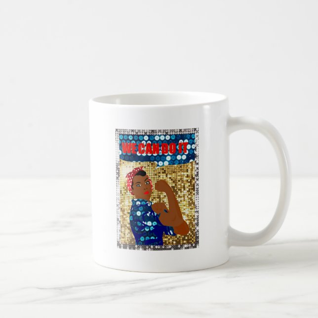 Mug afrique rosie le riveter (Droite)