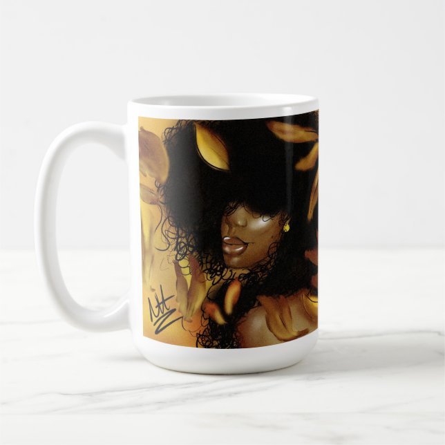 Mug Afro (Feuille) (Gauche)
