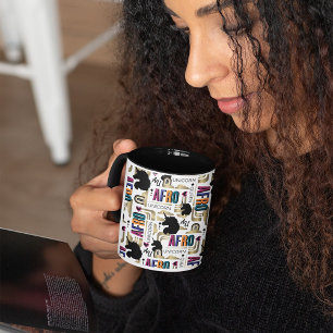 Mug Afro Unicorn Bold Motif