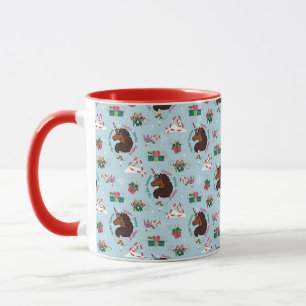 Mug Afro Unicorn Motif de vacances