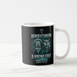 Mug Afrofuturisme connaissance masque africain hibou c