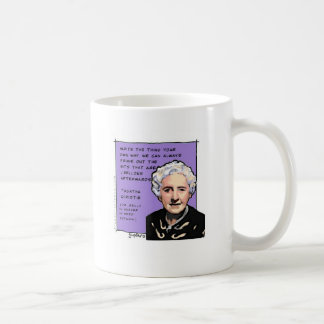 Mug Agatha Christie dit lui écrivent votre propre