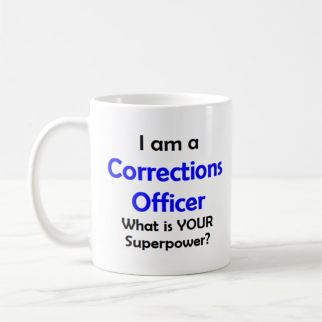 Mug agent correctionnel (Gauche)