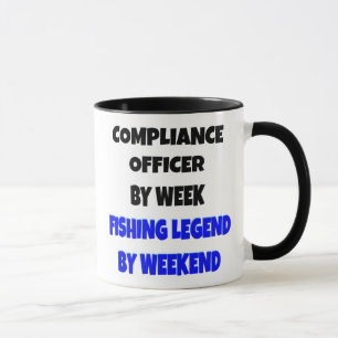 Mug Agent de conformité Légende de pêche