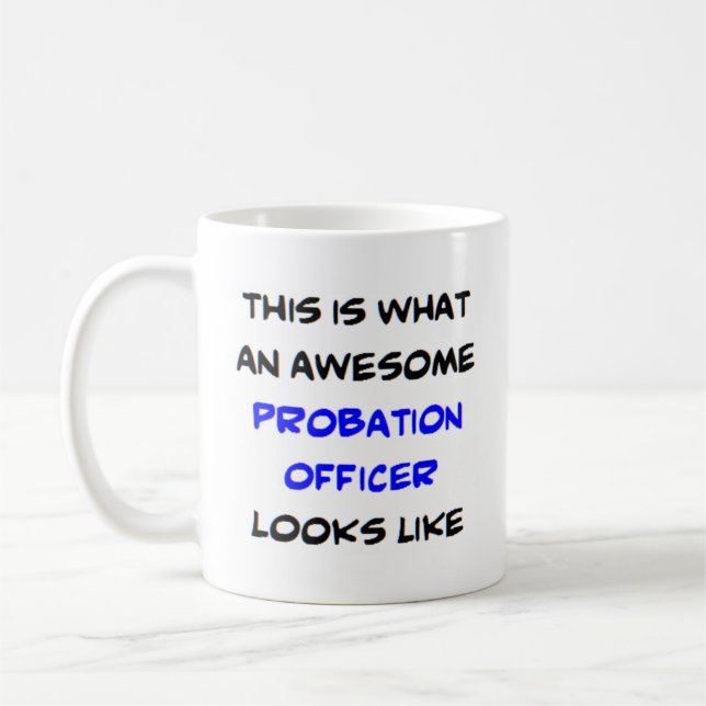 Mug agent de probation, génial (Gauche)
