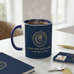 Mug Agent immobilier Marque de propriété de logo per
