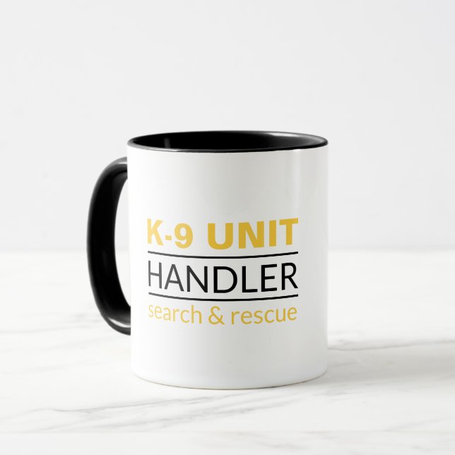 Mug Agent K9 (Devant gauche)