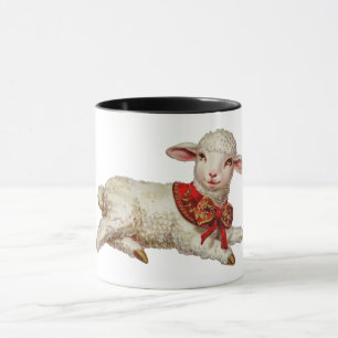 Mug agneau de Noël