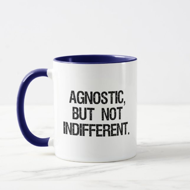 Mug Agnostique, mais non indifférent (Gauche)